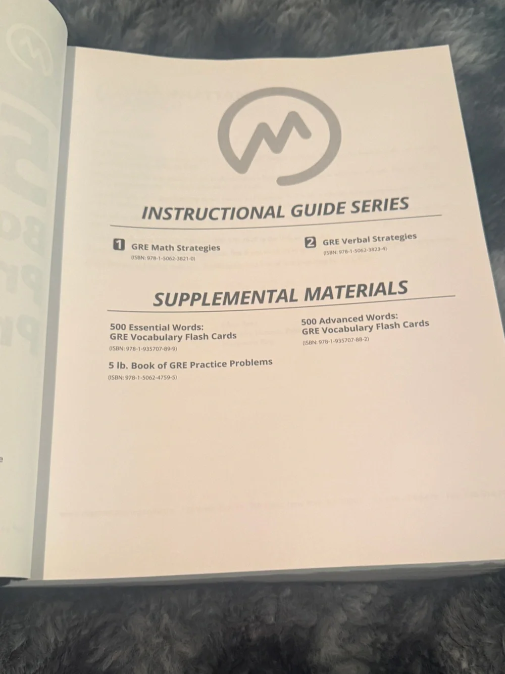 Manhattan Prep 5 lb Book of GRE Practice Problems 3rd Edition Test Prep